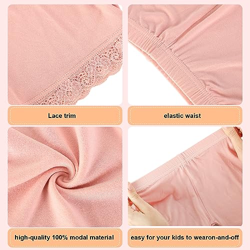 Boyiee 8 Pack Girls Shorts Toddler Bike Dance Gymnastics Yoga Safety Active Under Dress Shorts3