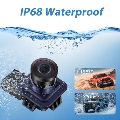 Image of OE Backup Camera Compatible with Ford Escape 2014 2015 2016 | Rear View Reverse Park Assist Camera | Replaces EJ5Z-19G490-A, GJ5T-19G490-AD, GJ5T-19G490-AB, 590-419