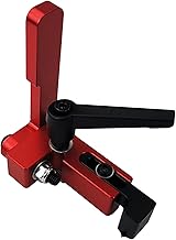 Baoblaze Limiter de trilhos em T, de parada de trilho de esquadria, trilho para carpintaria 75 tipo ferramenta para trabalhar madeira trilhos de