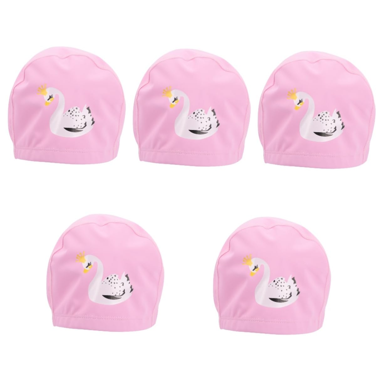 BESPORTBLE Gorro de baño para niños Sombrero de baño para niños Gorra de baño Gorro Natacion niño Tapones Natacion Gorro de natación con protección para los oídos Rosa