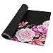 iLeadon Large GamingNon-Slip Rubber Base Computer Premium-Textured & Waterproof Mouse Pad for Desk, 35.1 x 15.75-inch 2.5mm Thick, Peony Flower