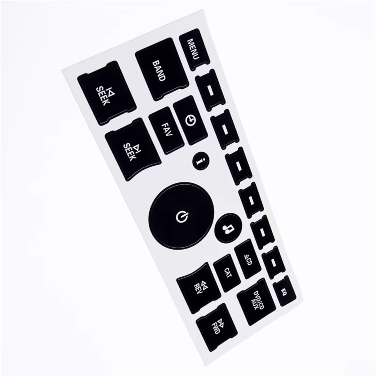 Modification Interior Compatible with Chevrolet for Avalanche LT LTZ 2007 2008 2009 2010 2011 2012 2013 2014 2015 Radio Stickers Button Repair Kit Decal Accessories Replacement