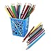 Z ZICOME Desktop Office Storage Organizer, Hollow Pen Pencil Holder Basket, Set of 4