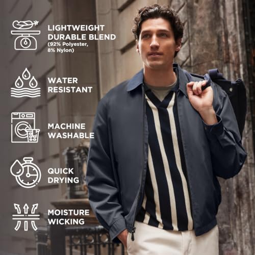Image of London Fog Men's Auburn Zip-Front Golf Jacket