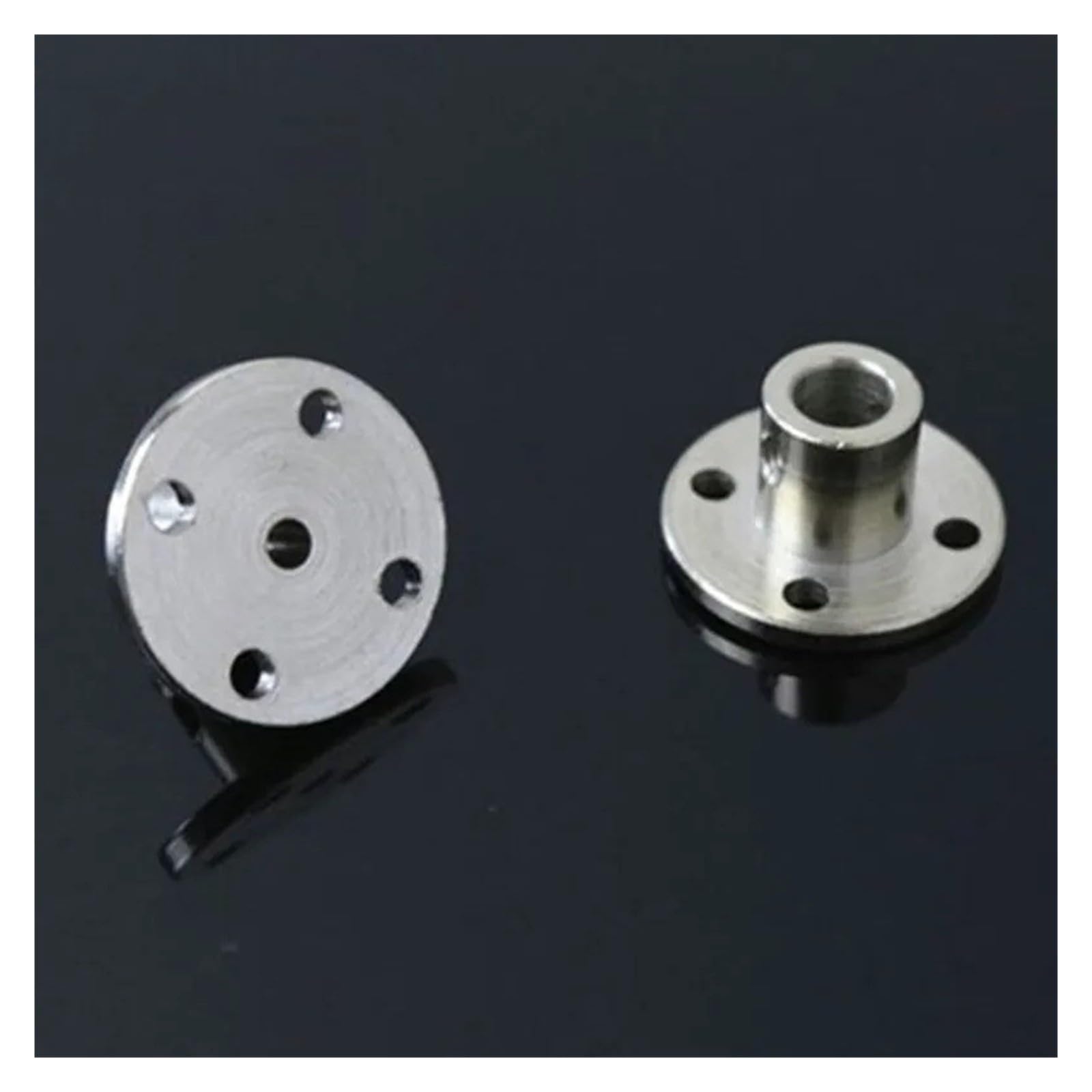Rigid Flange Coupling 3-14mm Motor Guide Shaft Coupler Axis Fitting(8mm)