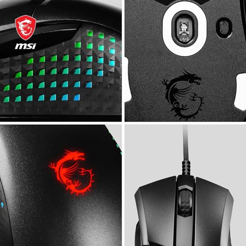 CLUTCH GM51 LIGHTWEIGHT - Mouse Gaming, Sesore Ottico PixArt PAW-3395, Peso 75g, 8000 Hz, USB, Design erogonomico, NVIDIA Reflex Analyzer - Mouse gaming - Immagine 9