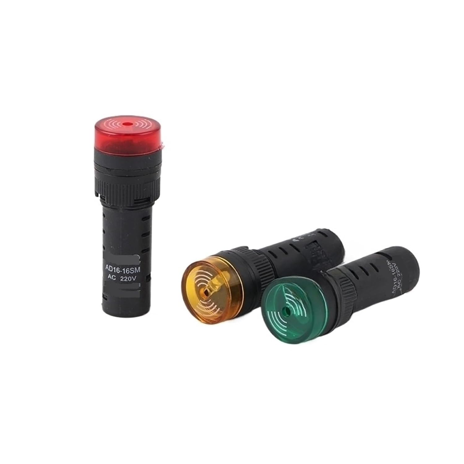 Flash Buzzer AD16-16SM 220V 380V 110V 36V Opening 16MM(AC220VRed)