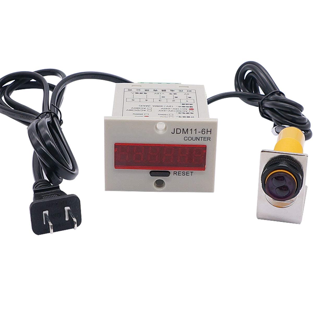 TWTADE Infrared Wireless Visitor Counter Box LED Auto Display Digital Counter + LED Auto Display Digital Counter Distance 30CM