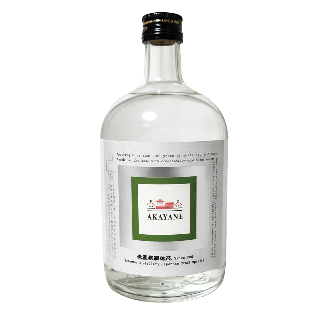 Amazon.co.jp: 赤屋根 クラフトジン 山椒 720ml ジン AKAYANE