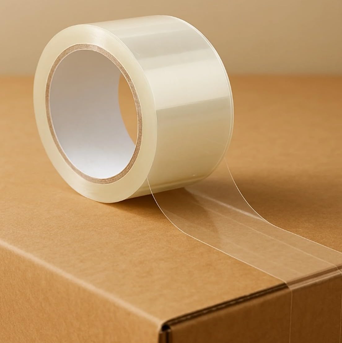 Bayli 72 Rollen Transparentes Paketklebeband 48mm x 66m – Profi Verpackungsband für Lager & Logistik
