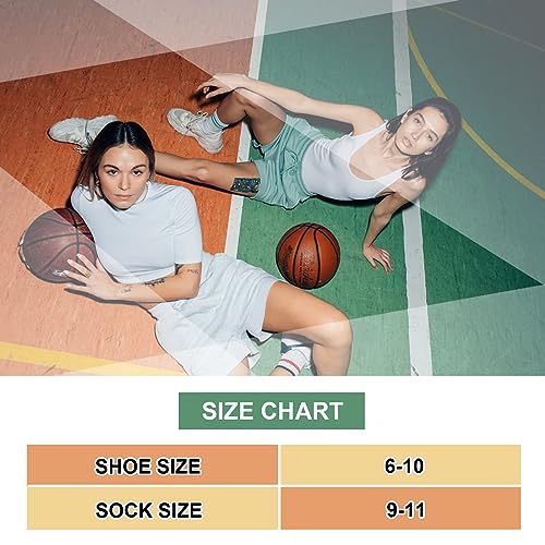 COOVAN Ankle Socks Womens Athletic Low Cut Thick Cushioned Running Socks with Tab 6 Pairs3