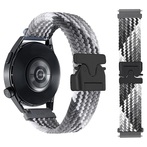 Image of YODI 20MM Strap Band Compatible With Samsung Galaxy Watch 7 /6 /5 /4 40 /44mm Classic,Samsung Watch 5 /5 Pro, Galaxy Watch 4 40mm 44mm / Watch 4 Classic 42mm 46mm Smartwatch Only, Nylon Straps Accessories