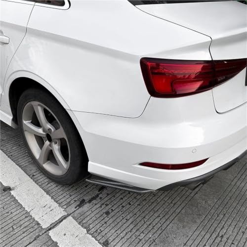 Separadores laterales para parachoques trasero: protector y alerón para Audi A3 S3 8Y 6