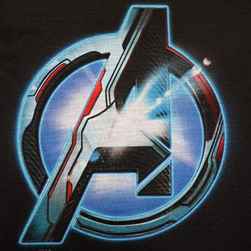 Image of Marvel Avengers by Wear Your Mind Boy's Plain Regular Fit Long Sleeve Top (DMAF0104.2 Black4 13-14Y)