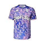 Kappa Unisex Kombat Away Stade Français Paris Shirt, Blau, Rosa, Weiß, L