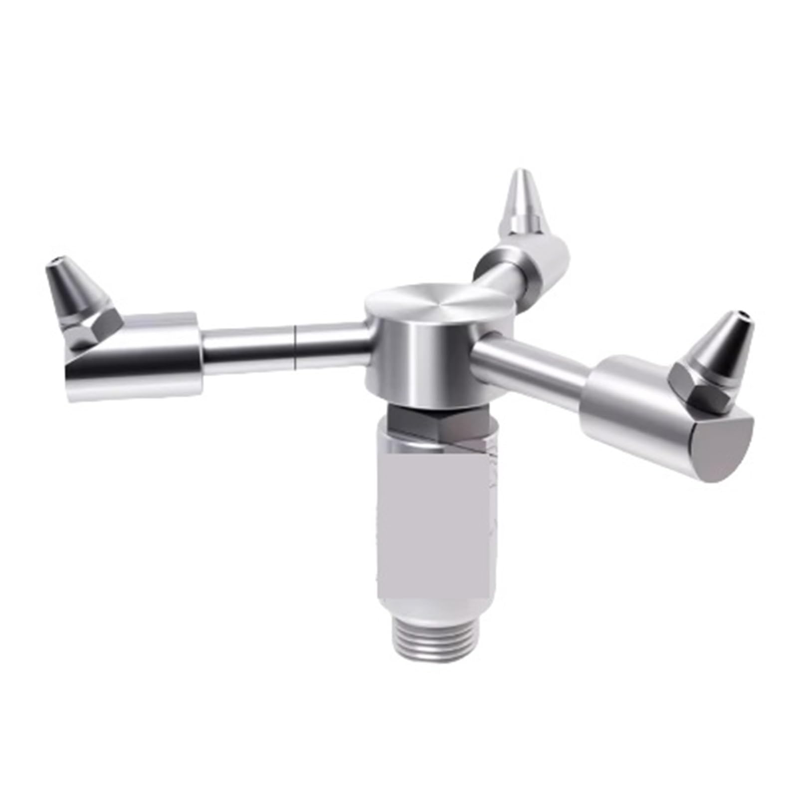 Boquilla de pulverización recta automática de tres barras de 4-1/2" para riego continuo