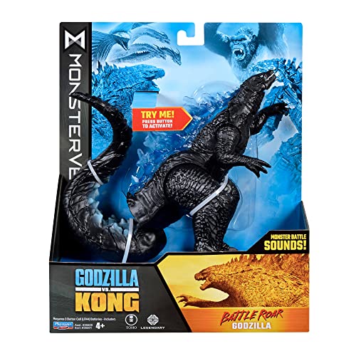 MonsterVerse MNG05210 Godzilla de vs Kong Figuras Deluxe de 18 cm con Sonidos