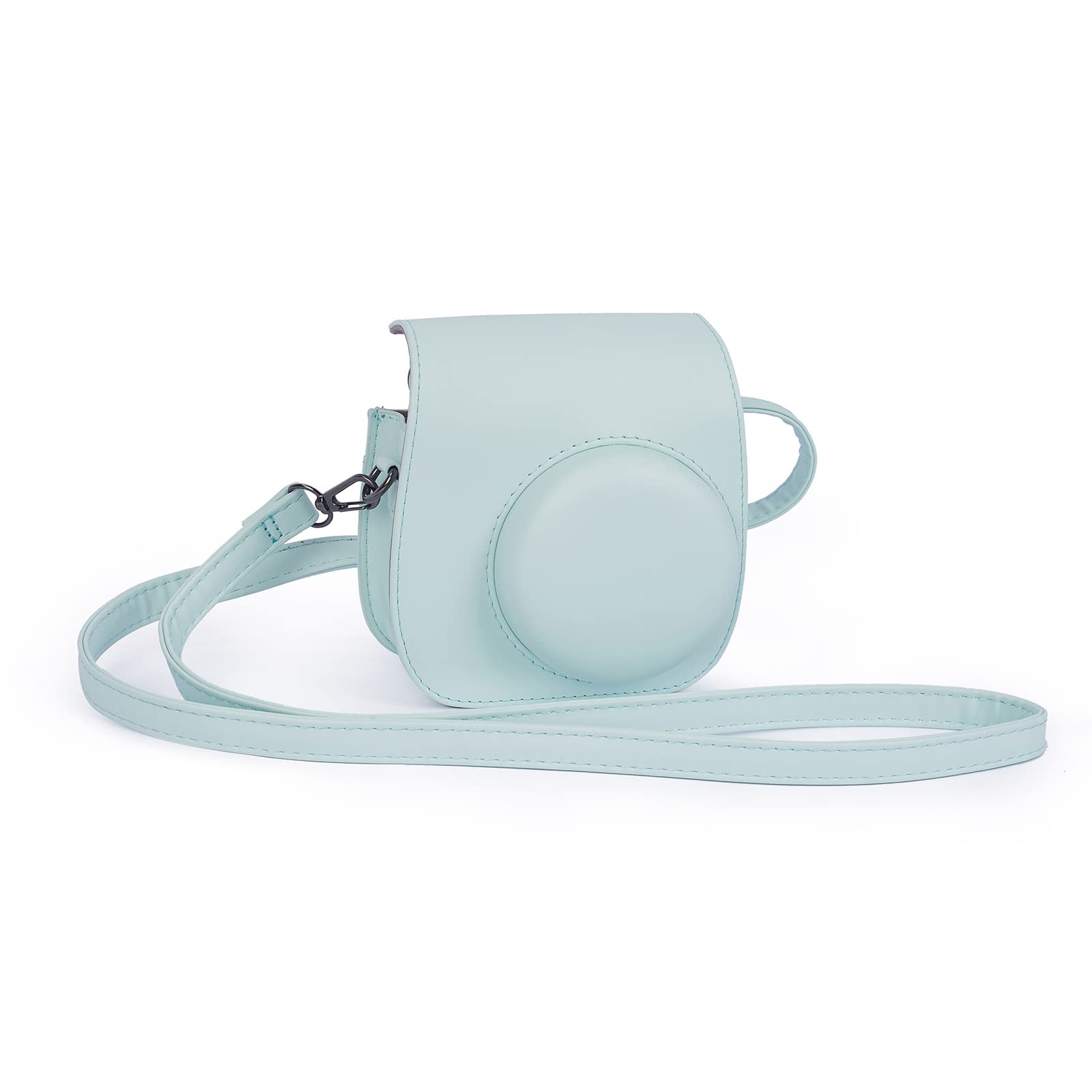 Kit Accessori per Fujifilm Instax Mini 12, Include Custodia Mini 12, Album, Filtri, Cornici da Parete e da Tavolo, Adesivi Decorativi per Bordi e Angoli (Verde Menta)