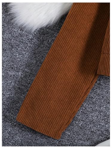 Floerns Girl's 2 Piece Outfit Long Sleeve Jacket Butterfly Print Cami Dress Set4