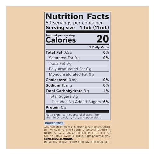 Coffee-mate Plant Based Almond Milk Vanilla Creamer Singles, 50 Count - image 2