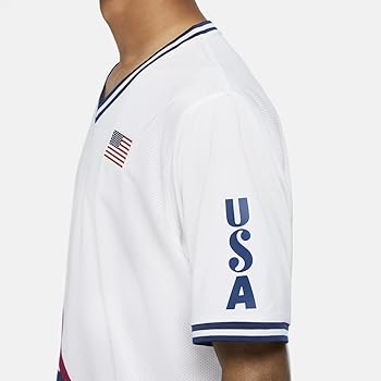 Amazon | [ナイキ] SB スケートボードユニフォーム USA Vネック