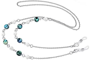 Jeweled 7 Chakra Beaded Glasses Chain