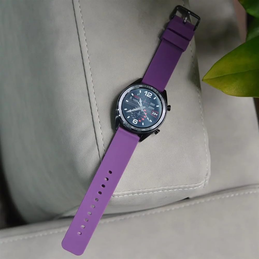 Silikonowe paski zegarkowe 14 mm 16 mm 18 mm 20 mm 22 mm 24 mm, wodoodporny pasek sportowy, 13 kolorów, szybkie piny zwolnienia, do smartwatch