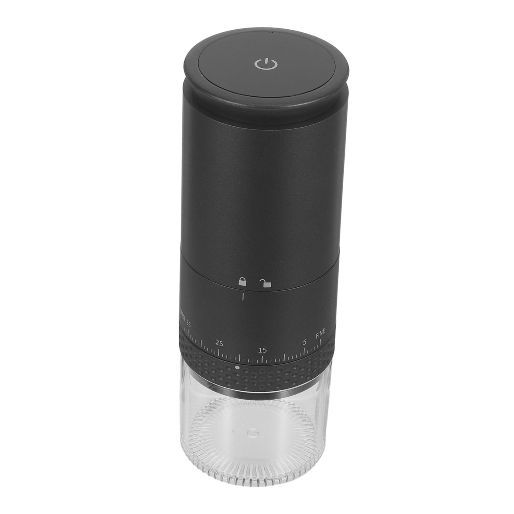 TOPBATHY Molino Eléctrico Compacto para Café y Especias con Tecnología de Molienda Precisa, Capacidad de 25g y Diseño Portátil para Apartamentos Pequeños