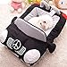 Fajne Pet Dog Łóżko Moda Kształt Car Kot Gniazdo Miękkie Puppy House Ciepła Poduszka do Teddy Chihuahua Kennel Kennel Padłowa,Black