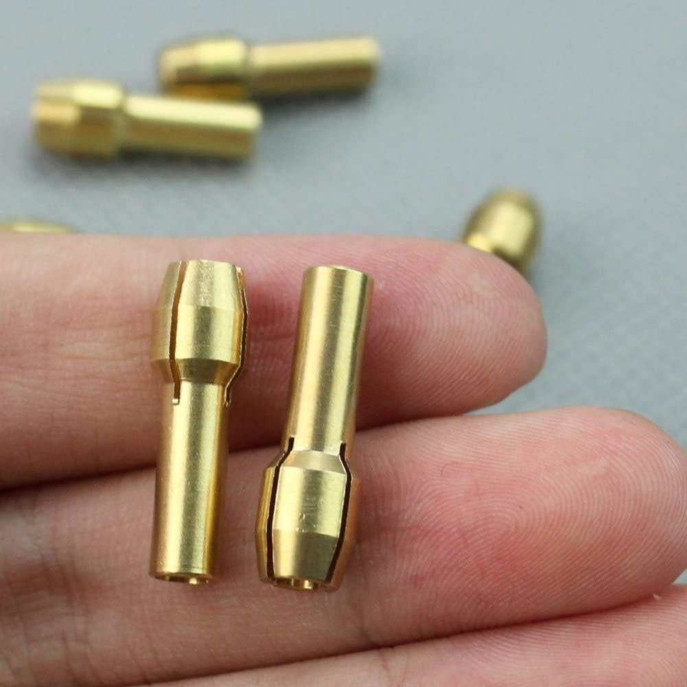 Dremel Collets - Brass Rotary Tool Accessories -2 Dremel Collets - Brass Rotary Tool Accessories -2