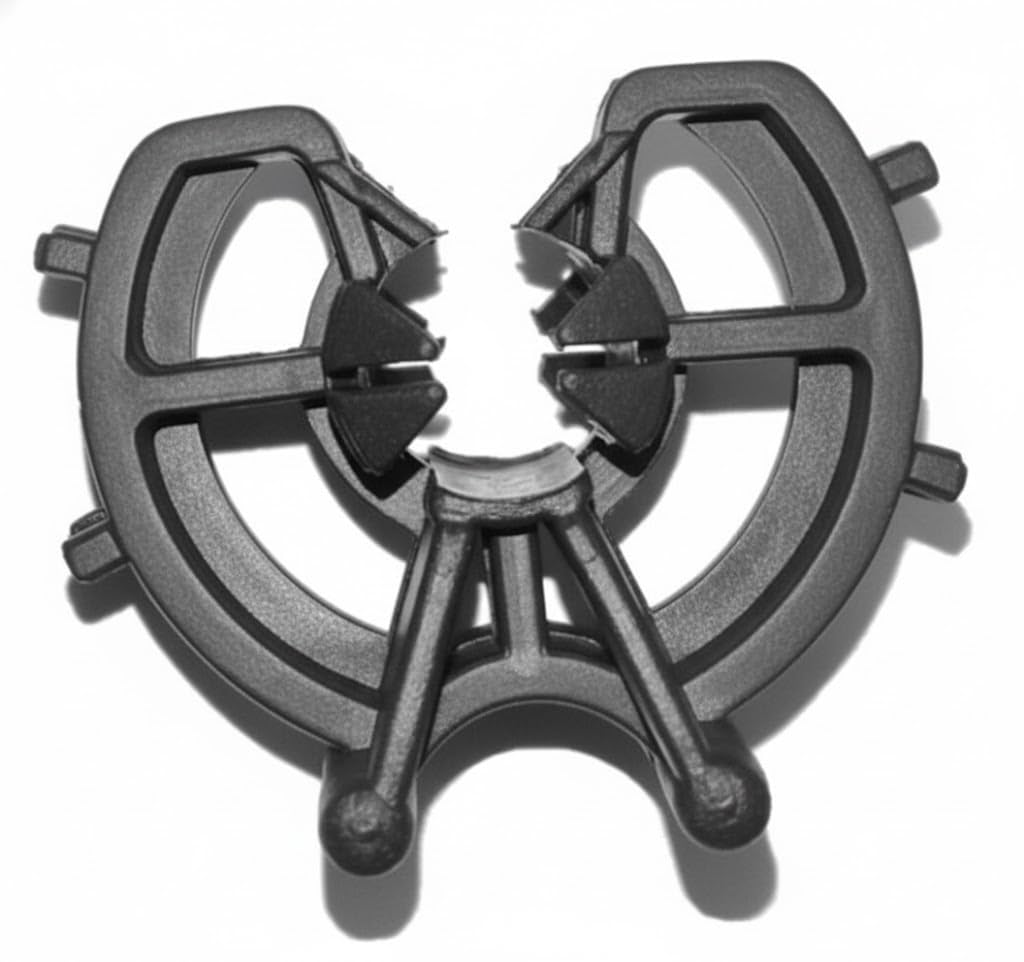 C Abstandshalter 15 mm | Abstandhalter für Beton & Bewehrung | Abstandhalter Senkrechte | Bewehrung Sternchenabstandhalter | Bewehrung Keilen für betonstahl Distanzhalter (100)
