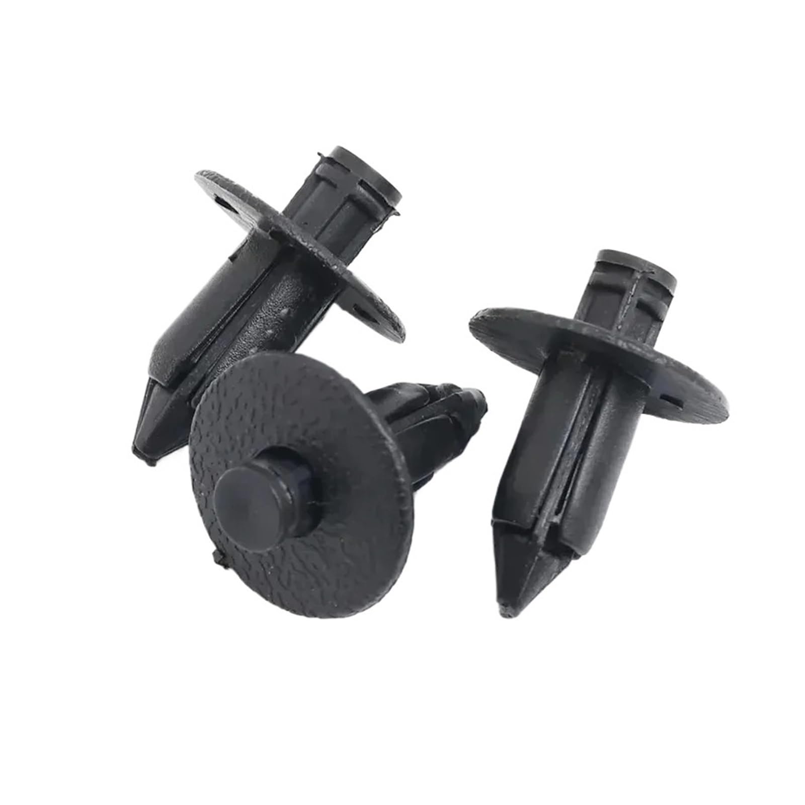 Fdcskinx 7Mm-100Pcs Car Plastic Fairing Rivet Setting Panel Fastener Clips 3 Size Mix Push Pin Auto(7Mm-100Pcs)