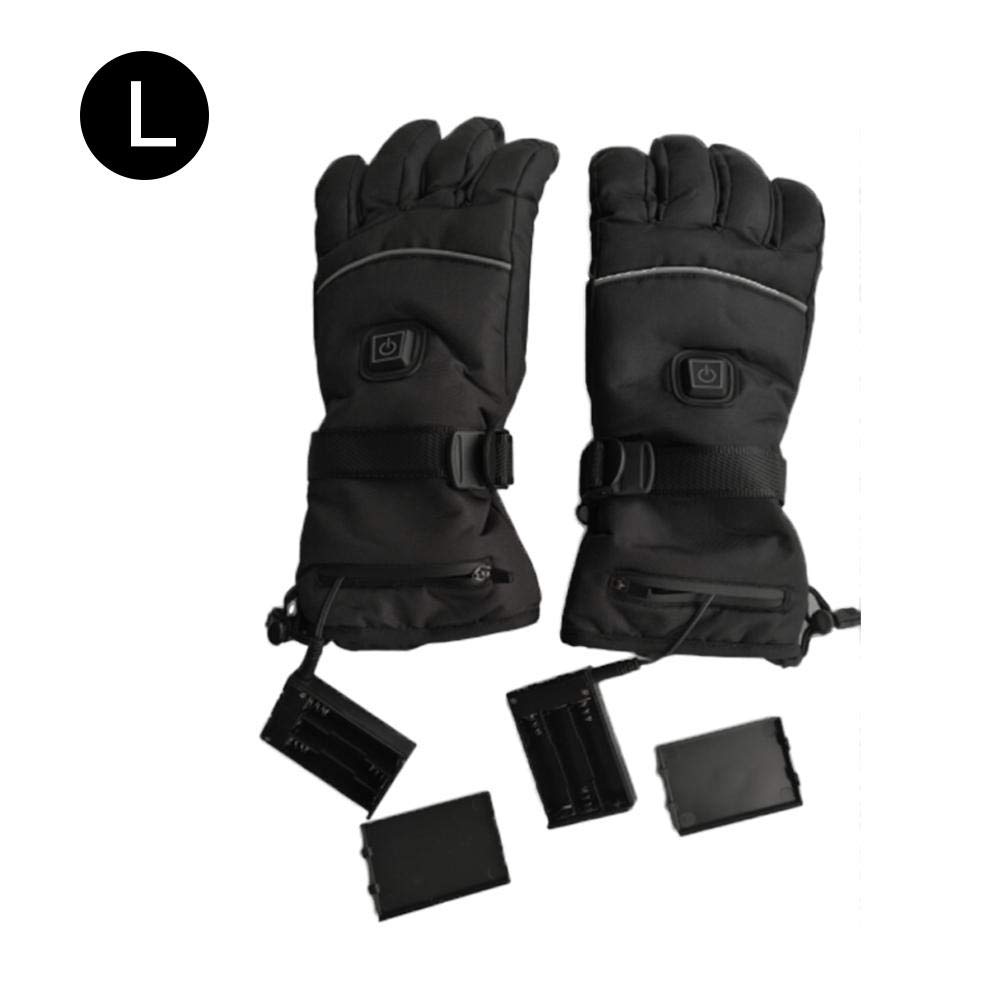 hainiter Men Woman Electric Gloves with Rechargeable Battery Thermal Heated Gloves for Men Women Perfect for Walking/Hiking/Sleeping/Riding
