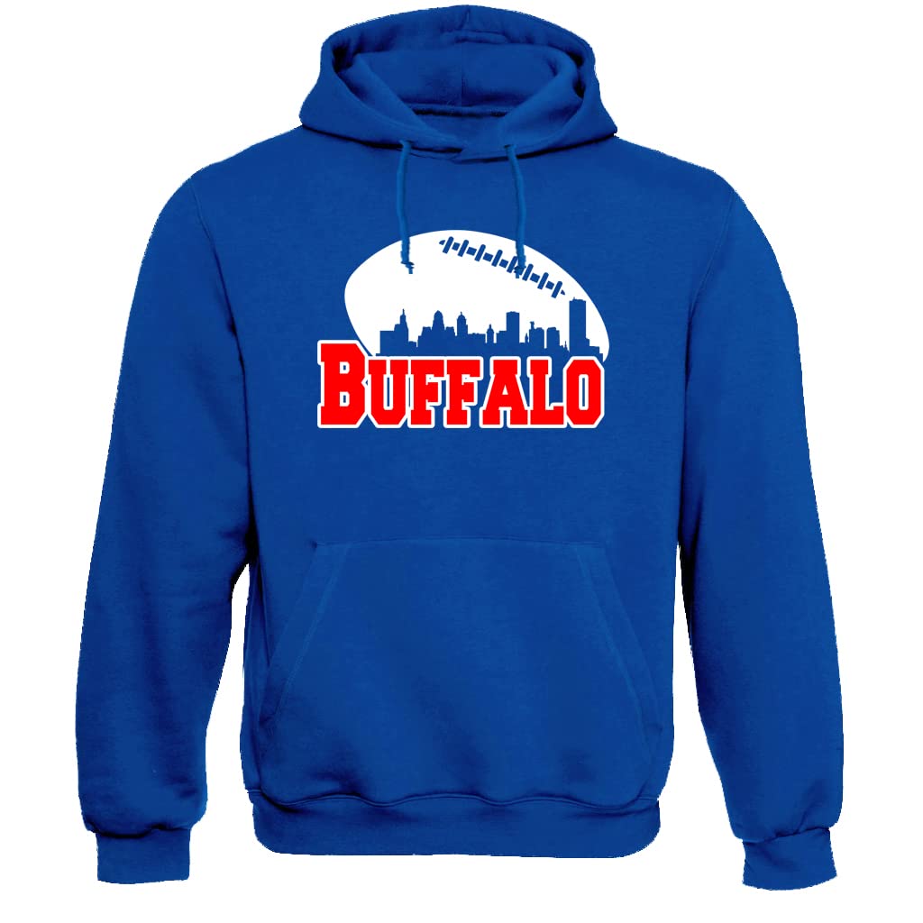 Xtreme Apparrel City Skyline Men's Hoodie For Football Fans