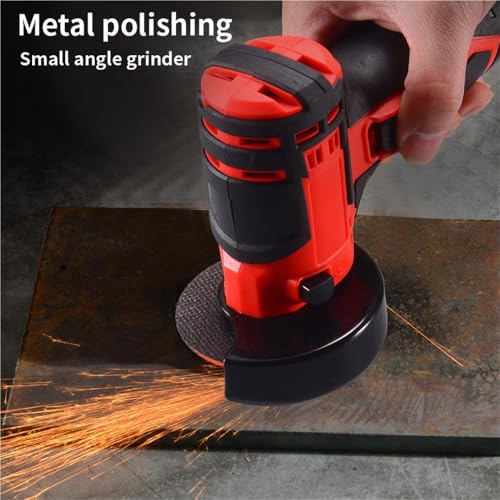 Amoladora angular compacta que soluciona los cortes sin enchufes 4