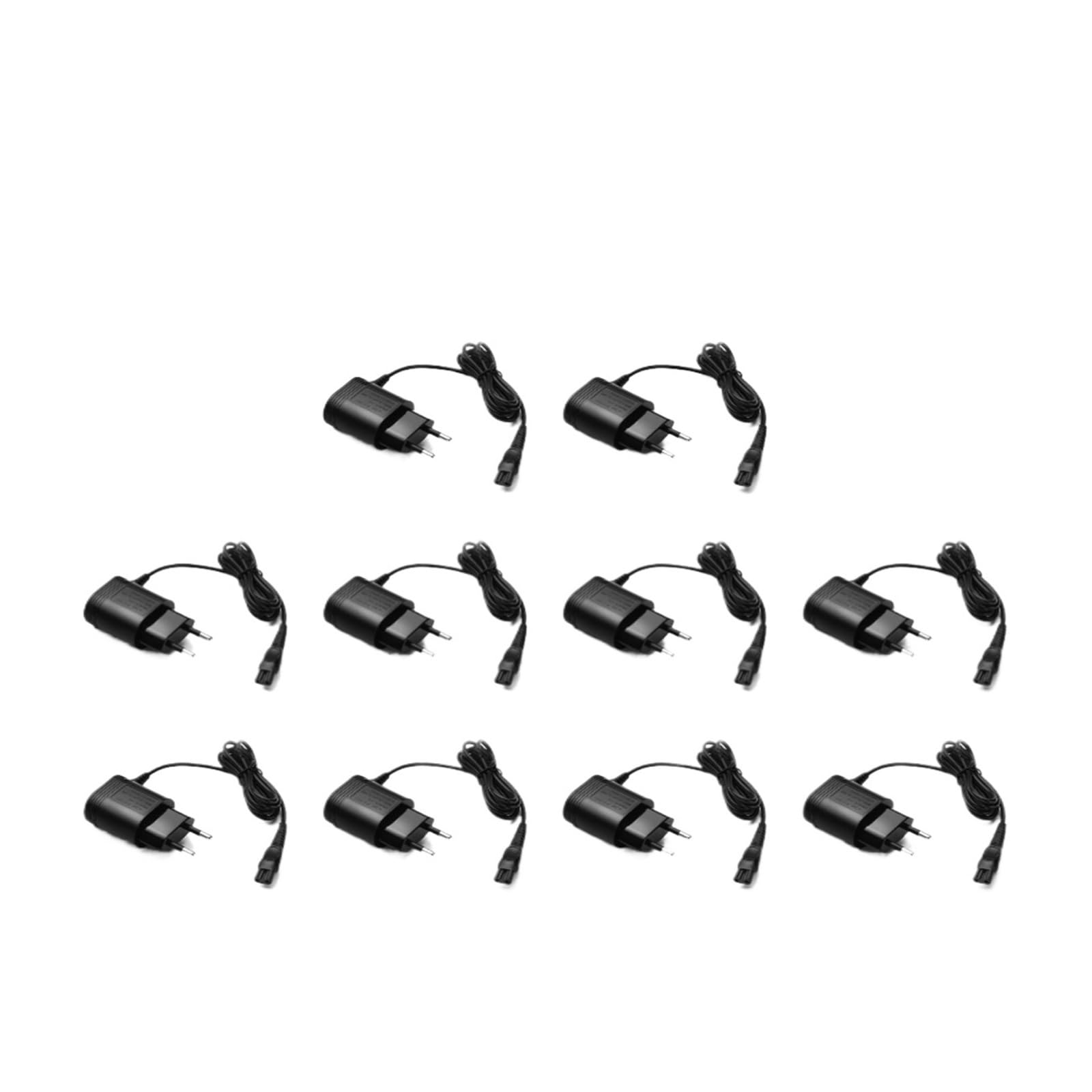 Adaptador De Maquinilla De Afeitar Con Enchufe Europeo De 15V, Utensilio Doméstico, Compatible Con Philips, HQ8505, HQ6070/6075/6095, Piezas De Adaptador De Afeitadora(10 PCS)