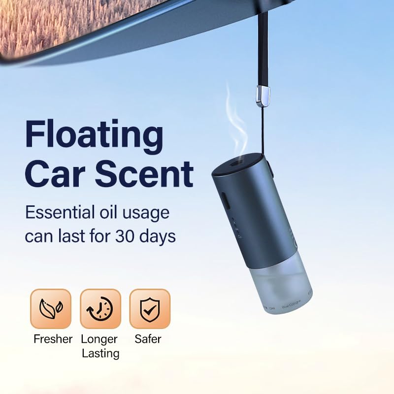Difusor aromático eléctrico portátil para auto y hogar miniatura 2