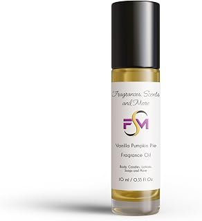 Vanilla Pumpkin Pie Perfume Oil - 0.33 Fl Oz Glass Roll On 10ml