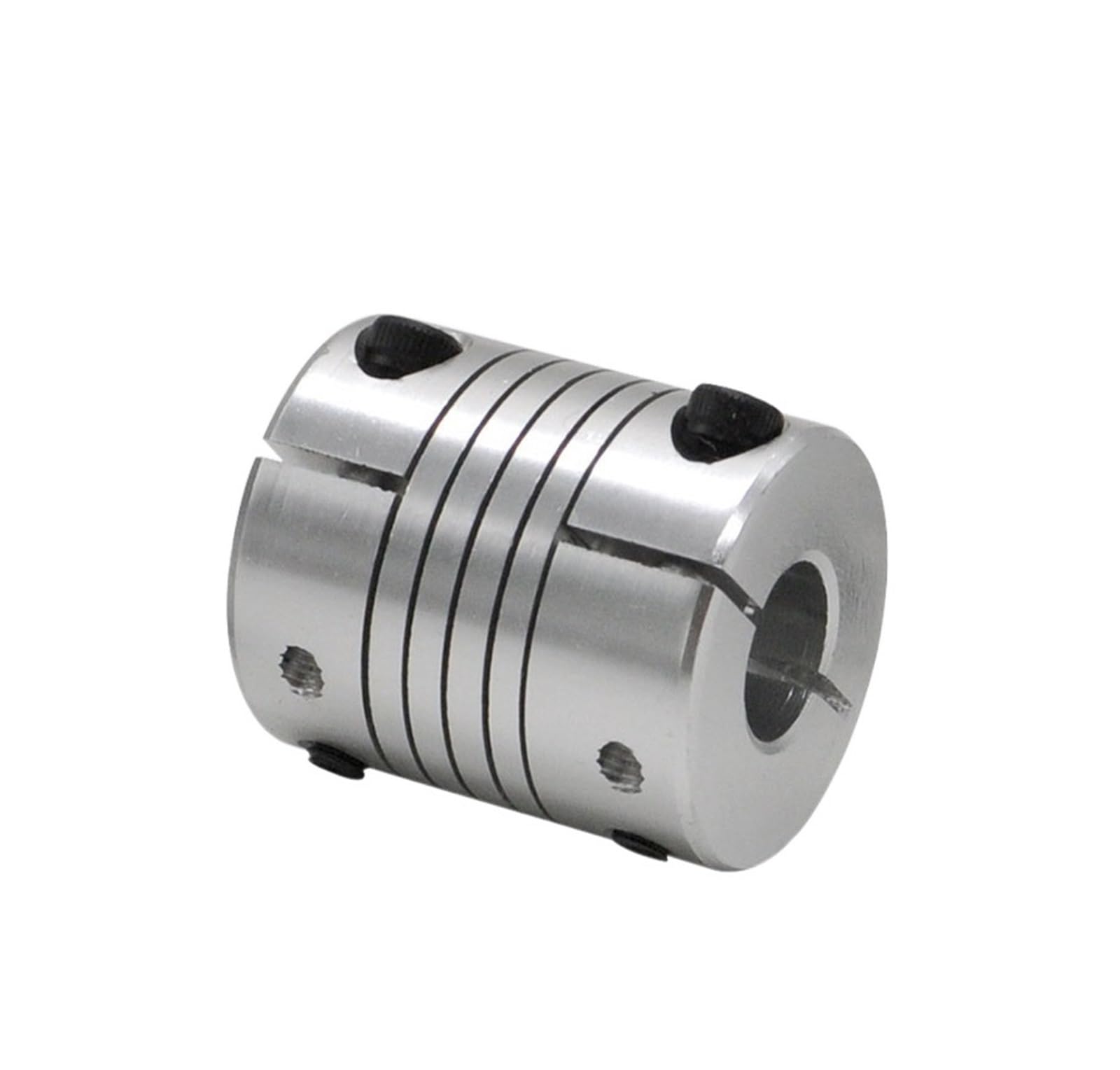 Rigid coupling,Stainless steel rigid coupling 1pcs D25L30 5mm/6mm/6.35mm/8mm/10mm/12mm Aluminum Shaft Coupling Flexible Coupler Motor Connector(8mm-8mm)