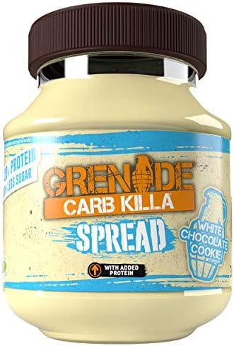 Grenade Carb Killa Protein Spread (High Protein/Low Sugar Spread) White Chocolate Cookie 360g