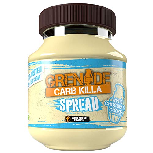 Grenade FID44408 - Carb Killa Spread White Chocolate Cookie, 360 g (Pack of 1)