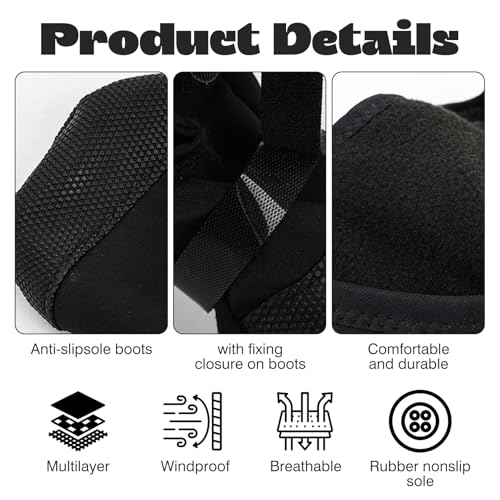 Hundesocken,Pfotenschutz Hund Verletzung,Hunde Schuhe Verhindern Lecken,Hundesocken Anti Rutsch,Hundeschuhe Wasserdicht,Strümpfe Verstellbaren,Socken für Hunde Nach Chirurgischen Eingriffen Wundschutz