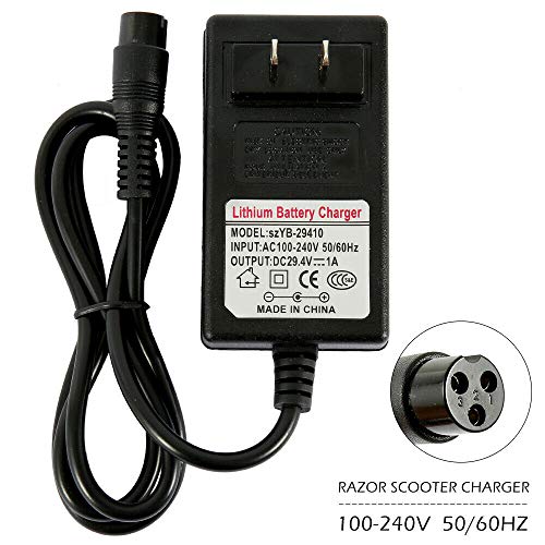 24V Razor Electric Scooter Battery Charger for Razor E100 E125 E150 E200 E300