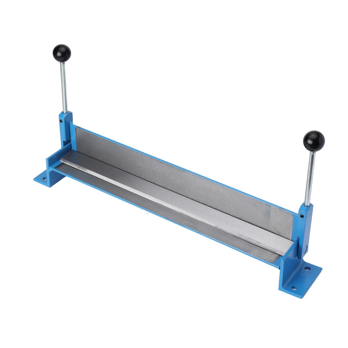 Piegatrice Per Lamiera Manuale Curvatrice Professionale Da Banco con Angolo di Piegatura 0-90°, per Lamiera di Acciaio di Spessore 1.2mm, Pieghevole 460mm