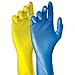 Produktbild Grippaz Work-Inn Nitril-Handschuhe Blau 30cm (50 Stück) | Größe XL | latexfreie Arbeitshandschuhe extrem robust & rutschfest | ohne Puder patentierte Schuppenprägung | Einweghandschuhe + hygienisch