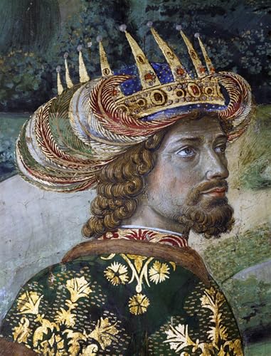 Lienzo artístico de Benozzo Gozzoli, excelente reproducción histórica de 60x90cm