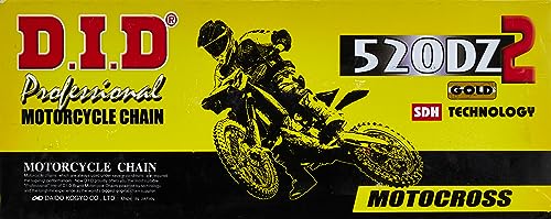 DID (520DZ-120) Gold 120 Link High Performance DZ2...