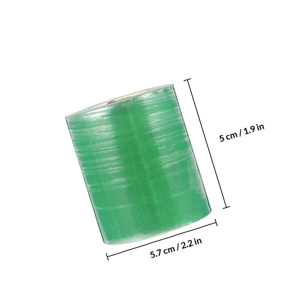 MAGICLULU Selbstklebendes Veredelungsband aus Grünem PVC 4 Rollen Dehnbar und Transparent für Walnuss und Pflanzenveredelung im Garten dem Bauernhof