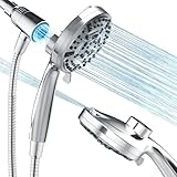 Premium Upgrade – Magnetic Handheld Shower Head with Filter, High-Pressure 10-Mode Detachable Showerhead, ABS Chrome Body with Extra Cleaning Nozzle, Easy Tool-Free Installation
