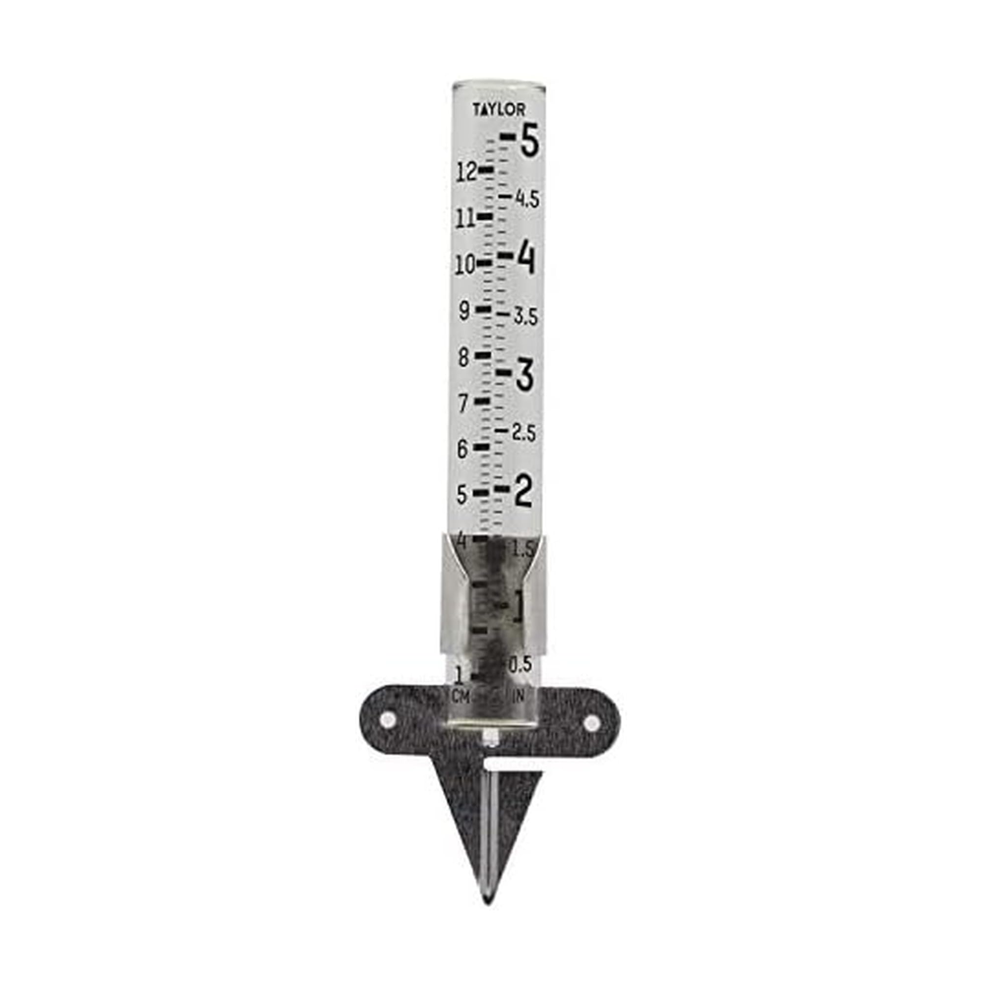 Taylor 5" Capacity Mountable Glass Tube Rain Gauge-picture-12